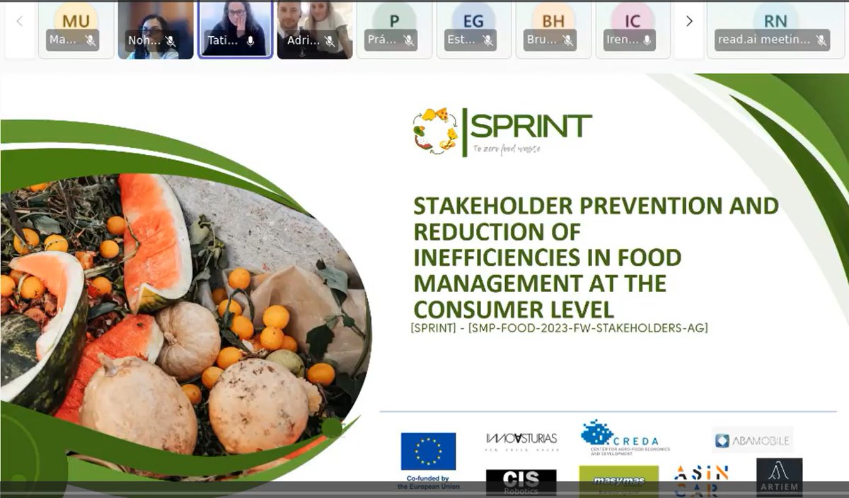 sprintzerowaste's tweet photo. 📢 Así fue el taller sobre la aplicación de la nueva Ley contra el Desperdicio Alimentario (29 de enero).
Una sesión práctica para empresas del sector agroalimentario, centrada en explicar la normativa y resolver dudas.
👉 https://t.co/s0LBmI44bz https://t.co/15WHZVQe9B