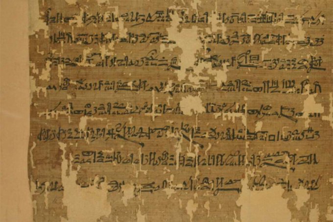 NEW: Resurfaced 3,300-year-old Egyptian document hints at biblical giants being real - NYP