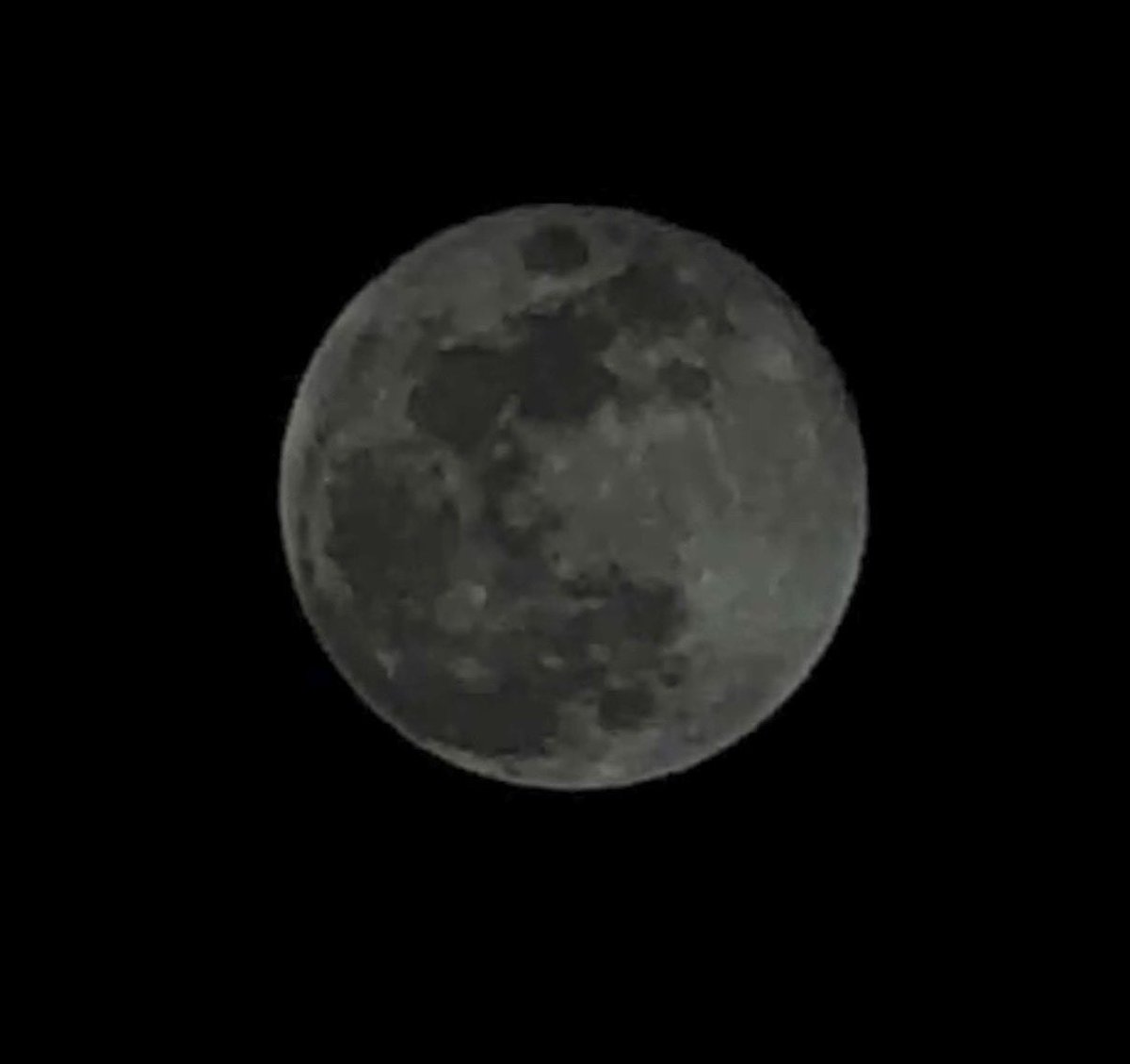 今日の満月を取ってみた。
拡大してるからボケボケだけど、こんなに綺麗に月の海がとれたの初めてでうれしい。
#snowmoon