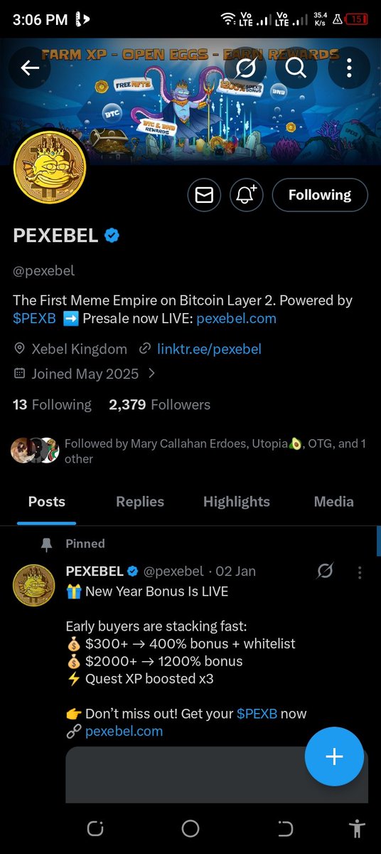 Kiptum944340598's tweet image. All done
@cyrus_mich
@_OTG_KE 
@MmboneVal77168 
@AsanKisa84808 
@Aficionado4167 
Lets all join
#Pexebel $PEXB #Airdrop #giveaway

0xcC1b81a5292B8CD75eBEDe9272538e6a4fC2035C