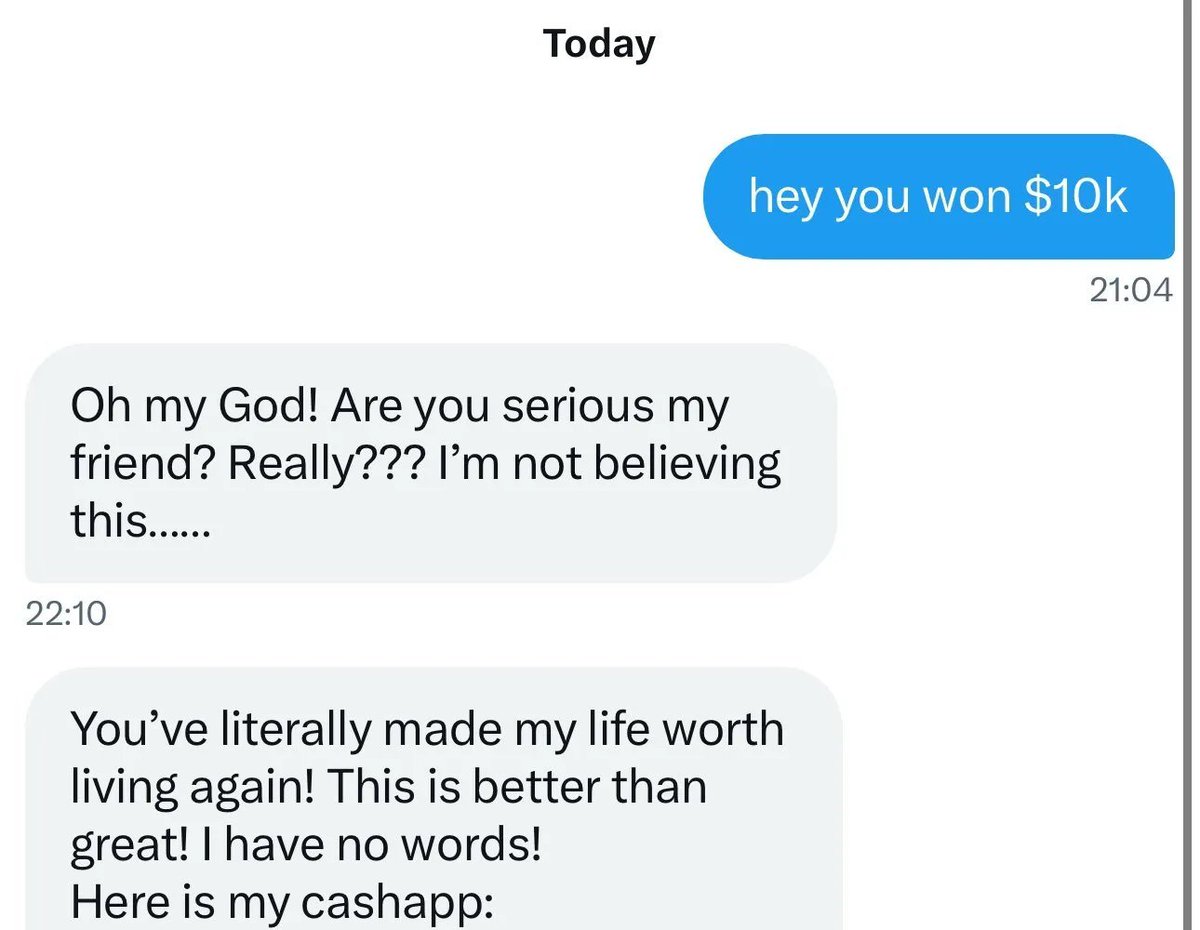 I’m changing lives 🥲

I feel proud.

First 444 to interact will be considered