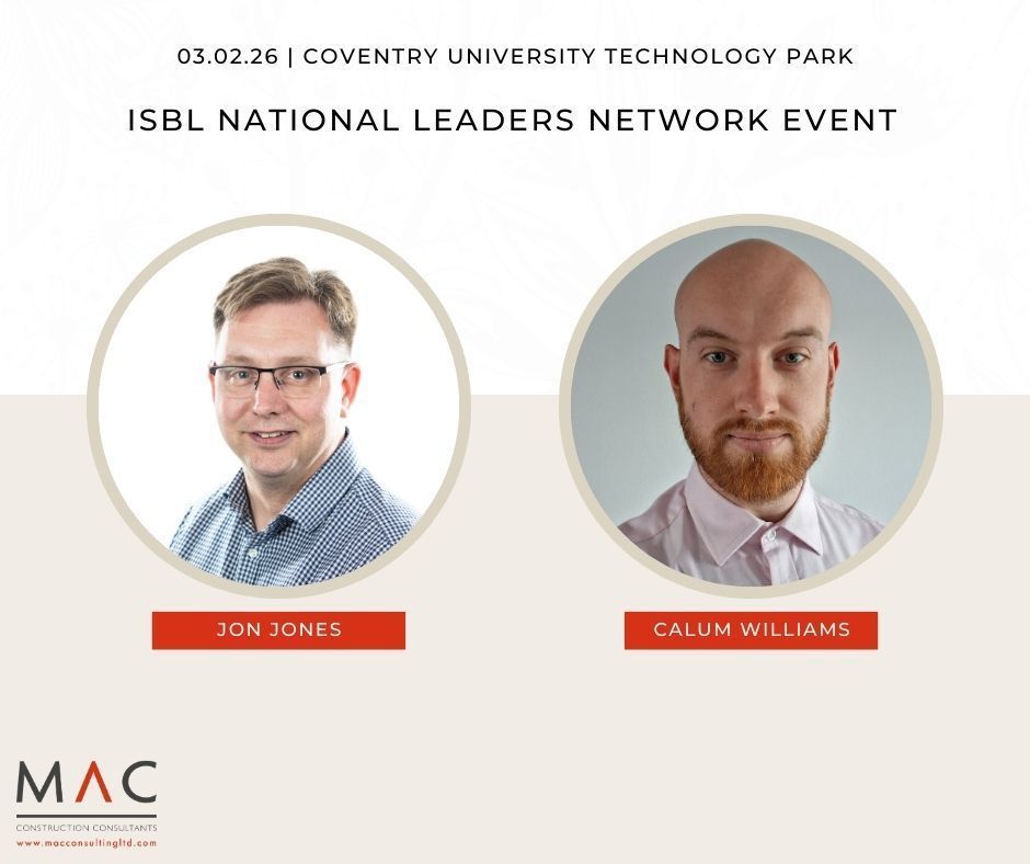 Tomorrow, MAC is attending the ISBL National Leaders Network Event at Coventry University Technology Park.

If you’re attending, find us at the MAC stand to ask any questions! 

#MACEvents #ISBL #EducationLeadership #SchoolEstates