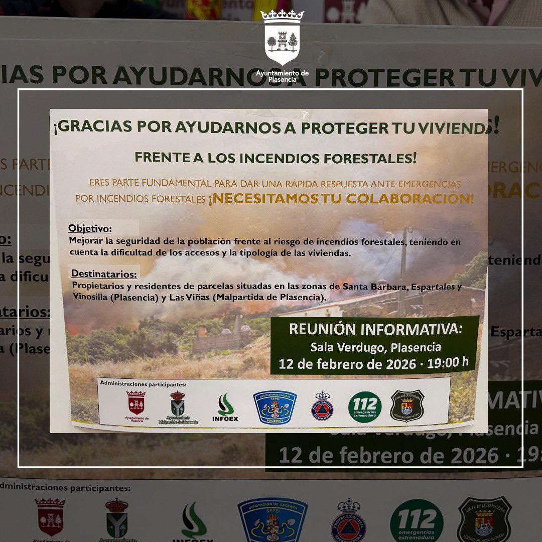 Ayto. de Plasencia tweet media