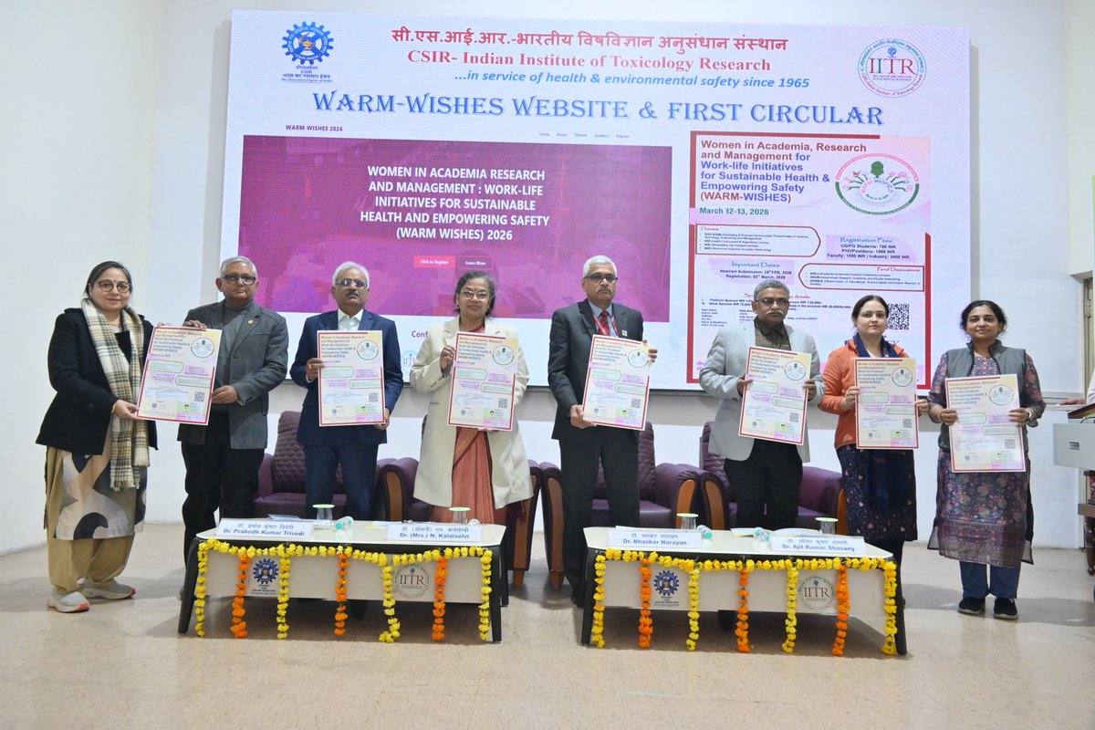 CSIR-IITR tweet media