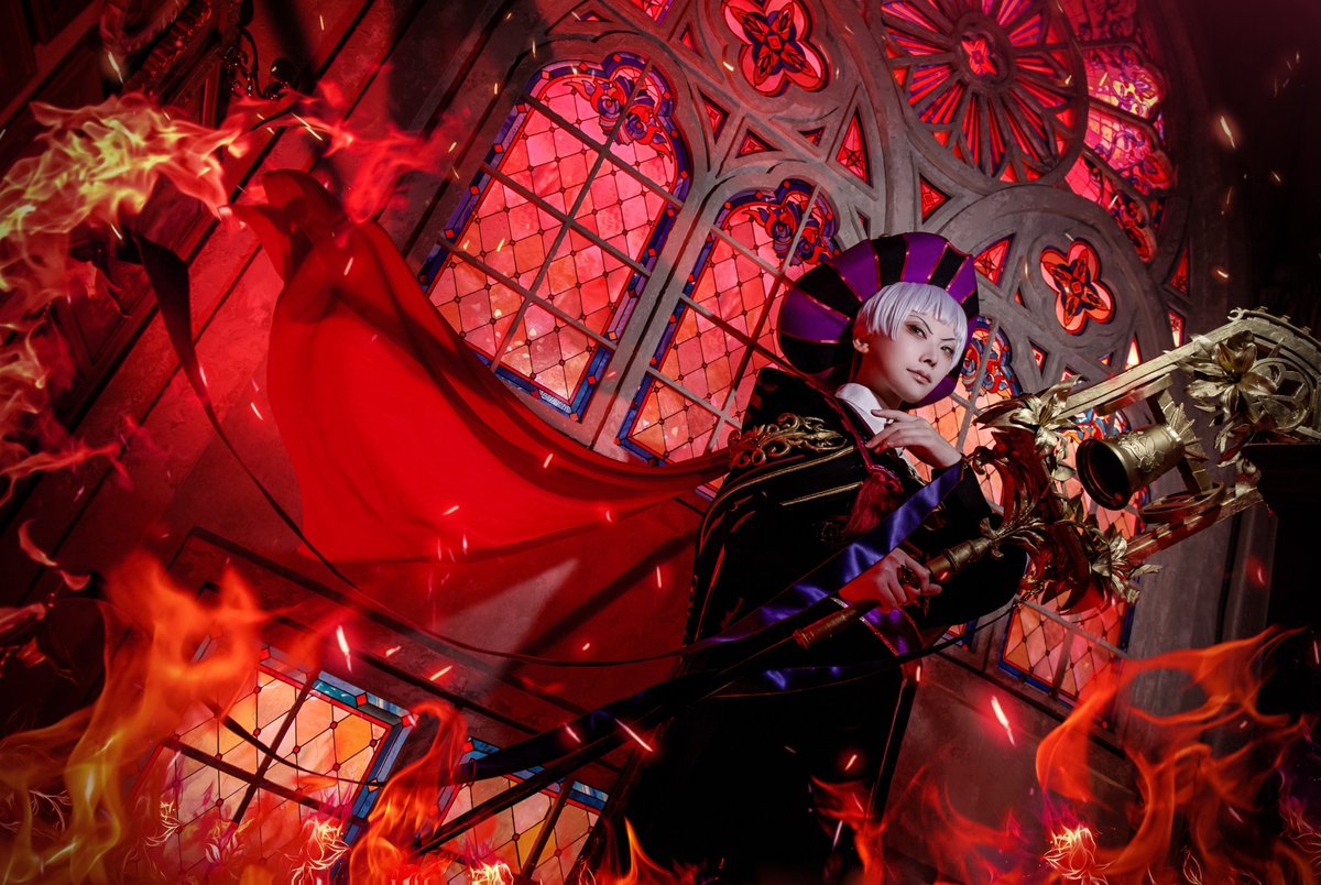 𝑪𝒐𝒔𝒑𝒍𝒂𝒚 ／ 𝒕𝒘𝒔𝒕
𝑹𝒐𝒍𝒍𝒐 𝑭𝒍𝒂𝒎𝒎𝒆

　“ ついに今こそ──
　　　私の正義が成される時だ。”

┈┈┈┈┈┈┈┈┈┈┈┈┈┈┈┈ • 𑁍︎
𝑷𝒉𝒐𝒕𝒐：  <a href="/omochi_cos518/">おもちの助@mixi2にいます</a>