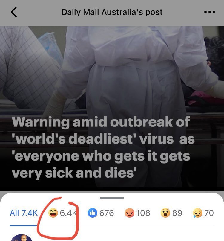 Australians are not falling for the scamdemic hoax again. The MSM are humiliating themselves with their headlines. See below