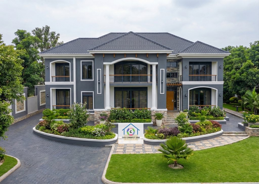 CADConnectEng's tweet photo. 😁 A statement of elegance. A blueprint of excellence. 😁 

This luxury 5-bedroom residence is a reflection of our commitment at CAD Connect Engineering to thoughtful architectural planning and refined interior design. https://t.co/thlyCVONua