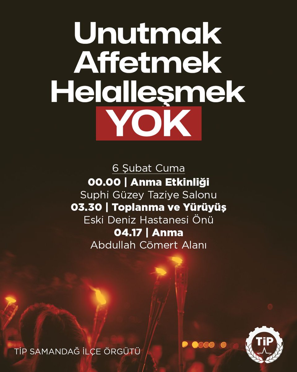 Türkiye İşçi Partisi - Hatay tweet media