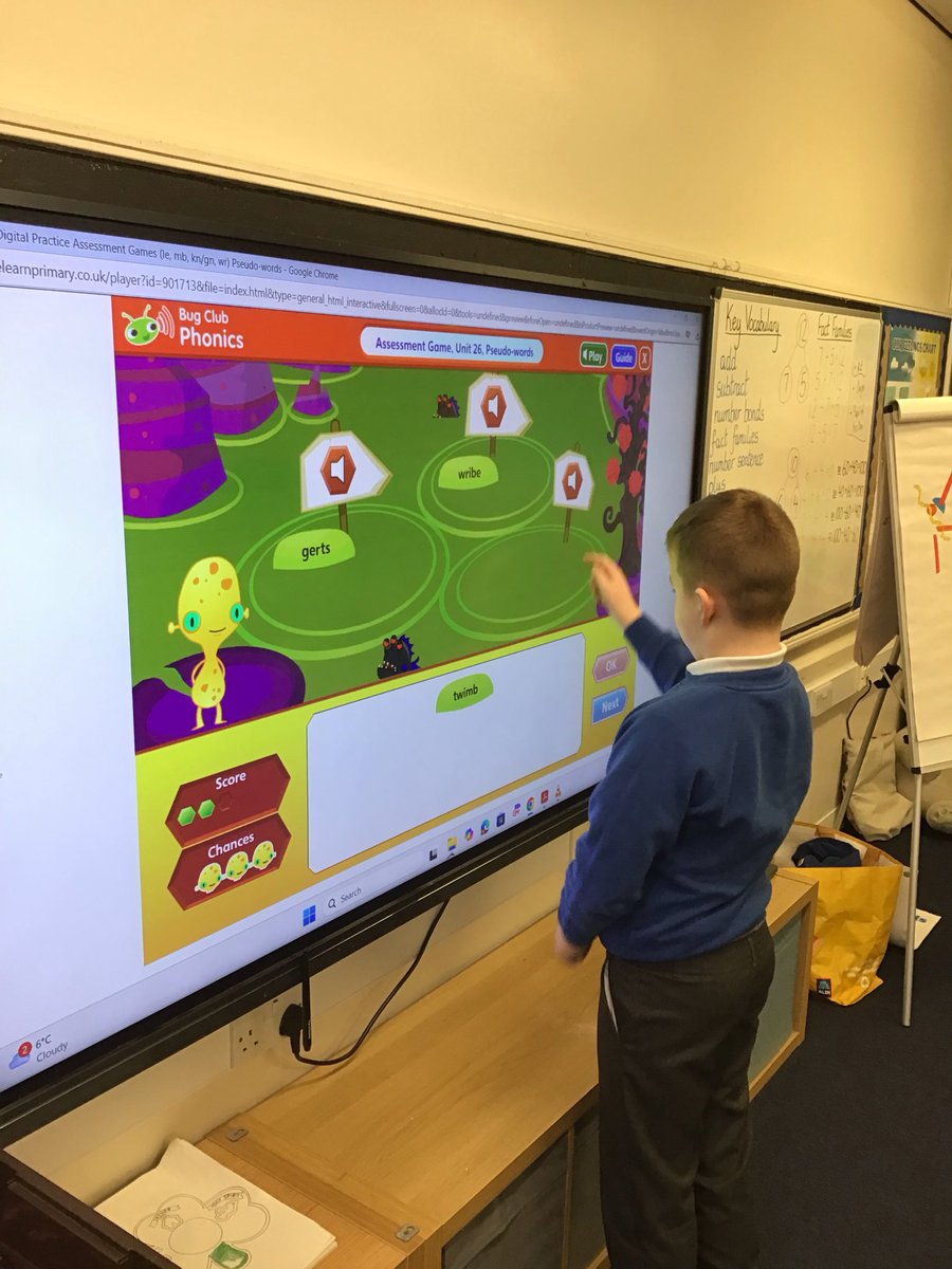 Year 2 enjoyed reinforcing last week’s phonics learning through our digital games session today.
<a href="/StPPPrimary/">St Peter & St Paul Catholic Primary School</a>