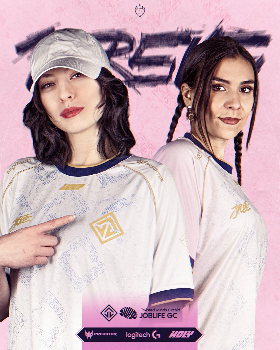 JoblifeEsport's tweet photo. 𝐕𝐂𝐓 𝐆𝐀𝐌𝐄 𝐂𝐇𝐀𝐍𝐆𝐄𝐑𝐒 | 𝐒𝐓𝐀𝐆𝐄 𝟏 – 𝐃𝐀𝐘 𝟒 🍓

Grosse semaine pour nos joueuses 😤

Hâte de les voir briller ce soir ✨

🆚 @TwisMinds Orchid 🇸🇦
⏰ 17h00
📺 ttv/JLTomy

#JOBLIFE https://t.co/J9GCQIFphy
