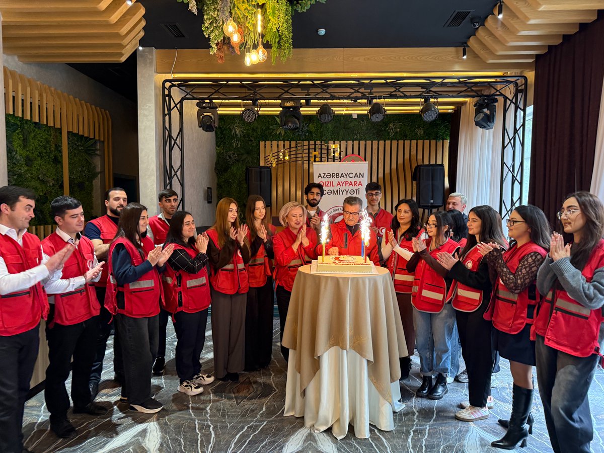 AzRedCrescent's tweet photo. On the occasion of February 2 - "Azerbaijan Youth Day", the Azerbaijan Red Crescent Society organized various events in a number of cities and regions of the republic, including Baku, Sumgayit, Lankaran and other regions. https://t.co/T8PMAU3Xy1