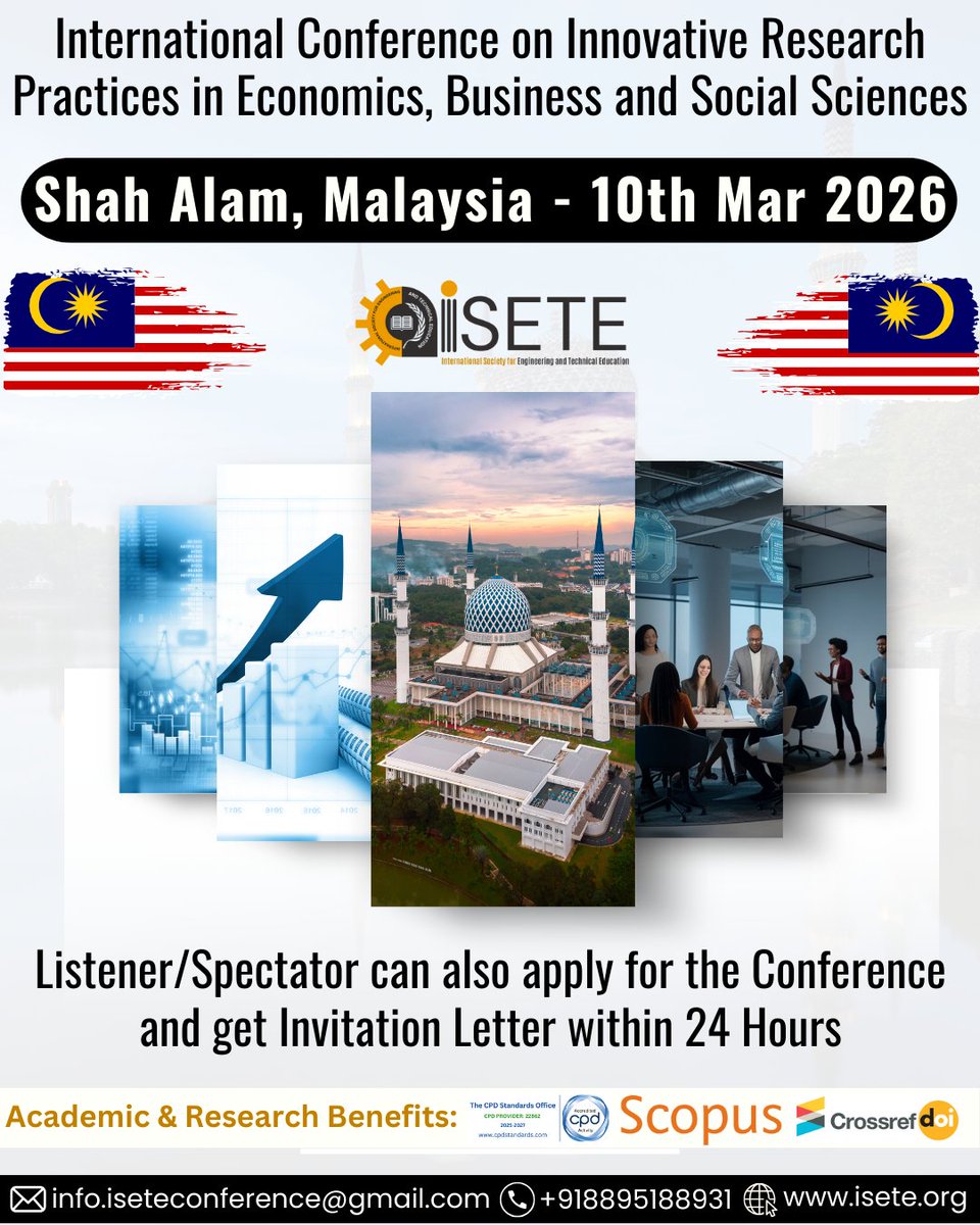 ISETE CONFERENCE tweet media