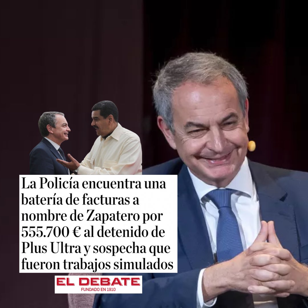 NNGG_Es's tweet image. Los españoles hemos pagado un rescate a una empresa casi fantasma para que Zapatero se lleve medio millón de euros vía testaferro. 

La España del PSOE.