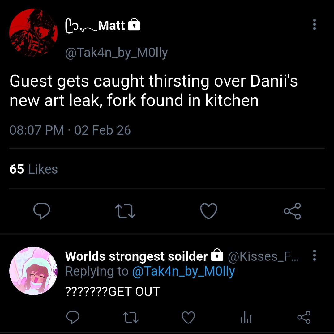 Daniiz_Starr's tweet image. Okay i #lowkey made more since u guys liked it,,  + i made Guest's priv......looks around.... Also have him bullied by his pals ❤️❤️

#Guest1337 #Danii1337 #StrawberryPunches #SweetSoldier #BakeryArmy