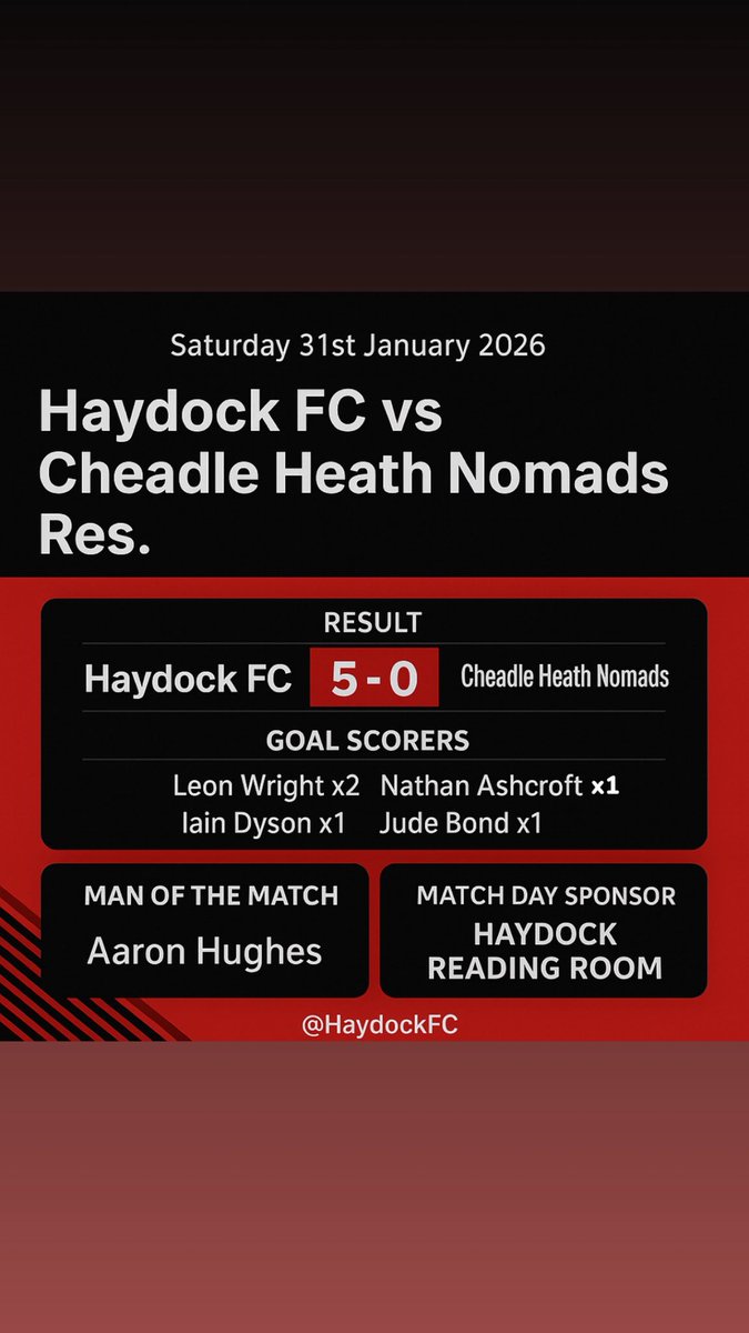 Haydock F.C tweet media