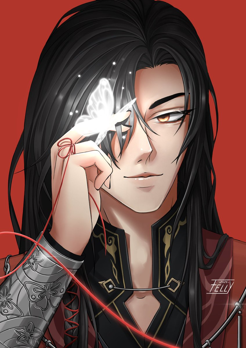 fellycative's tweet photo. Hua Cheng 🦋

#Huacheng #天官赐福 #TGCF https://t.co/vAxEH2HAf3