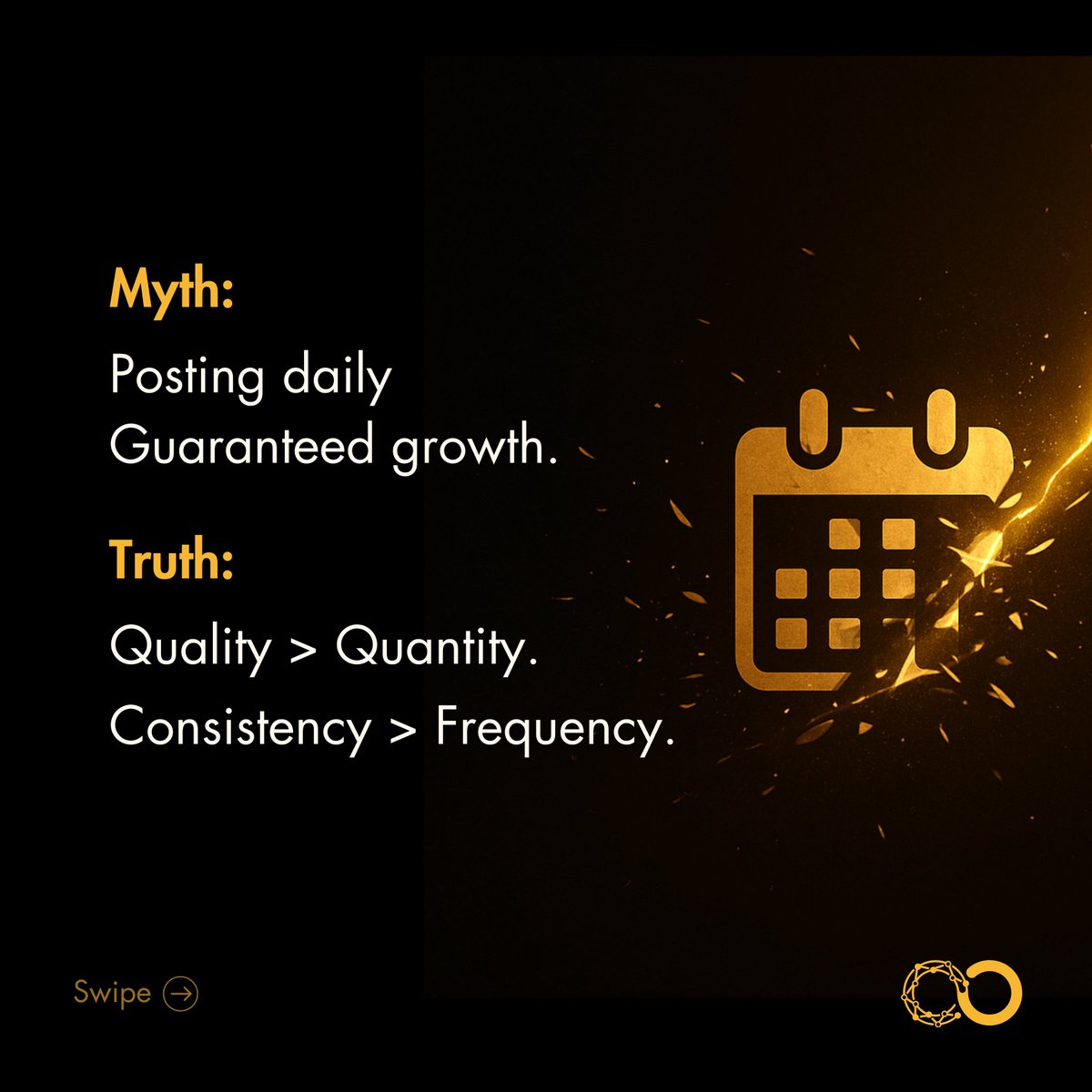 ScripttSpherre's tweet photo. Posting daily won’t save bad strategy.
Followers don’t equal customers.
SEO isn’t magic—it’s consistency.

Forget the myths. Focus on what works.

🔗 https://t.co/YsN29kmx4n

#MarketingMyths #SEO #BusinessGrowth #DigitalMarketing #ScripttSpherre #India #Europe #US https://t.co/zjxmlKn6Wt