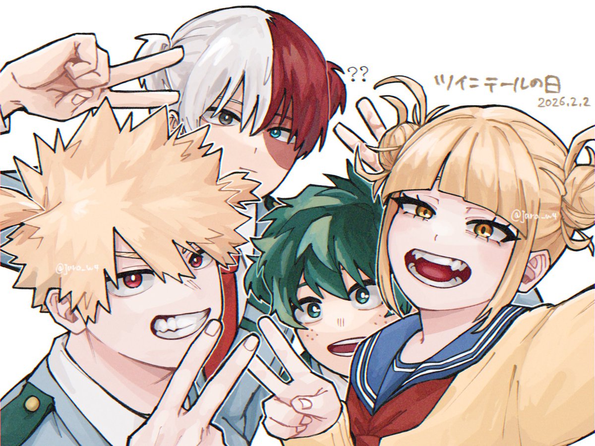 jura_w4's tweet image. ツインテールの日
(リクエストありがとうございます)