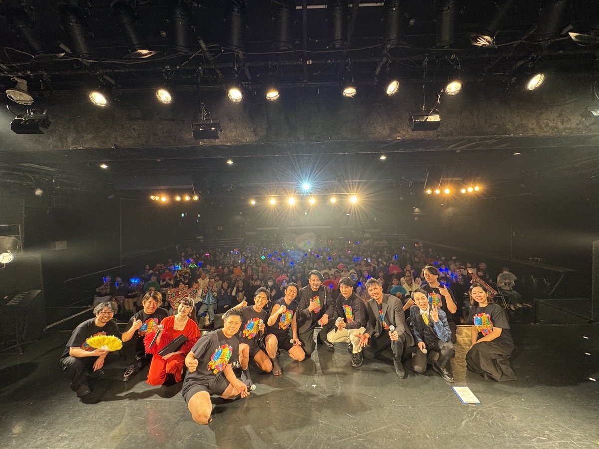 sasakimitsuhiro's tweet photo. #小田井涼平の歌ってんねん！ 
初のライブ司会で緊張もありましたが、小田井さんやアサヌマさん、ゲストの皆様、バンドの皆様、素晴らしいスタッフの皆様、そしてとてもあたたかいお客様に助けられ、無事に昼夜公演終わりました！
最高のライブになりました
皆様、本当にありがとうございました！ https://t.co/qwMD8VeCuq
