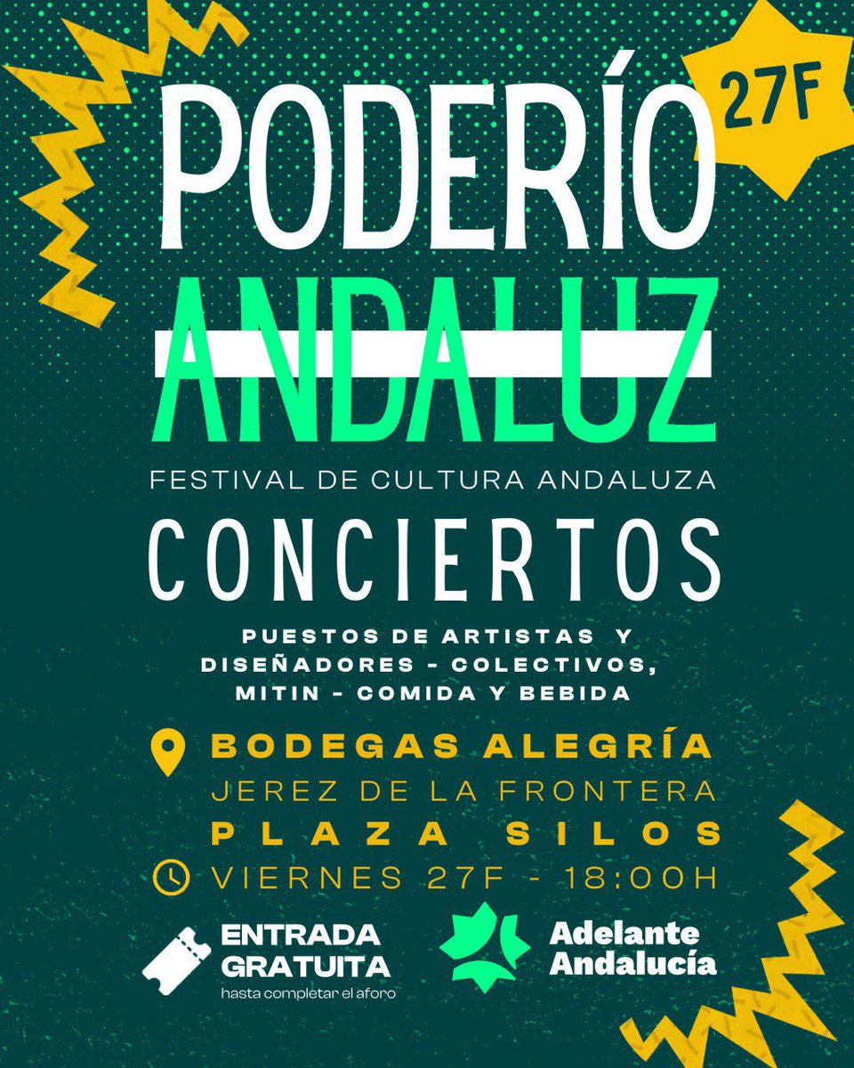 Adelante Andalucía tweet media