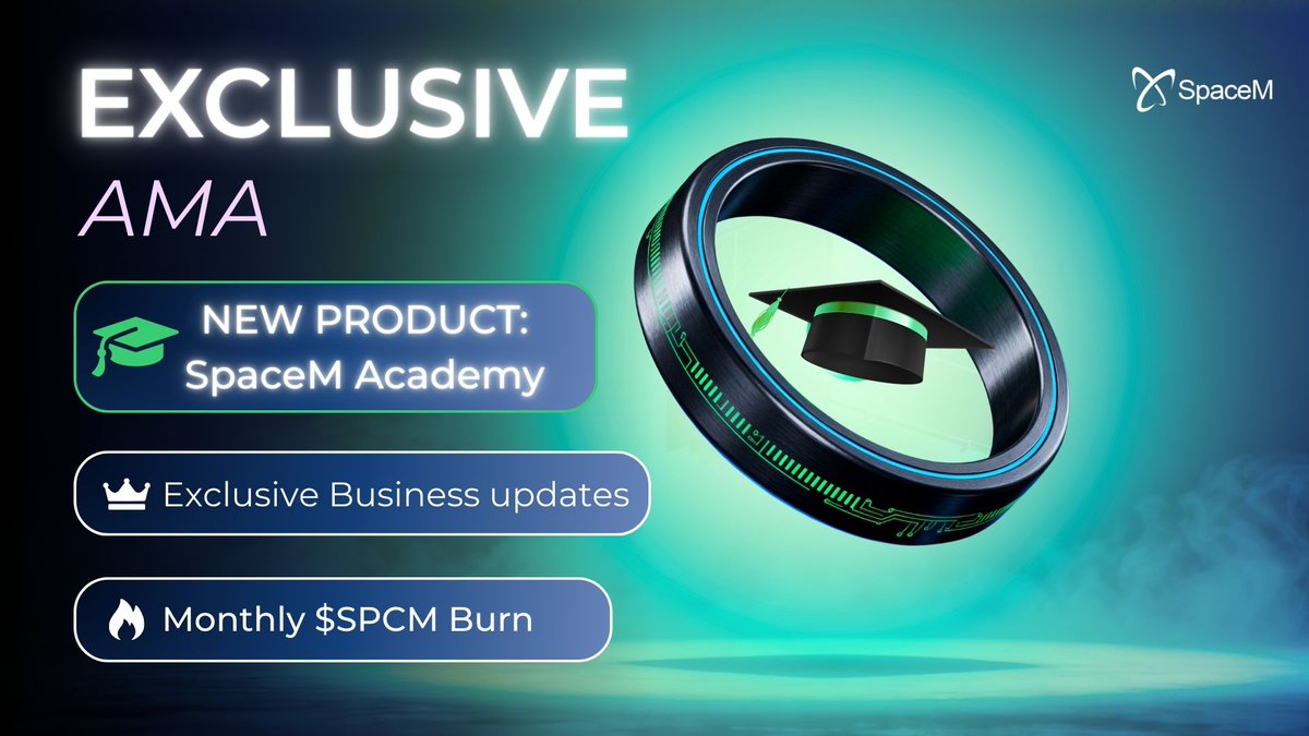 Happy new month!

Join us this Friday, February 6th, at 16:00 CET for an exclusive AMA 👑

💰 Best question wins 100 $USDC

Topics: 
🚨 NEW Product Launch Announcement 
🔹 Monthly token burn 
🔹 Exclusive RWD updates

🔗 x.com/i/spaces/1vOGw…