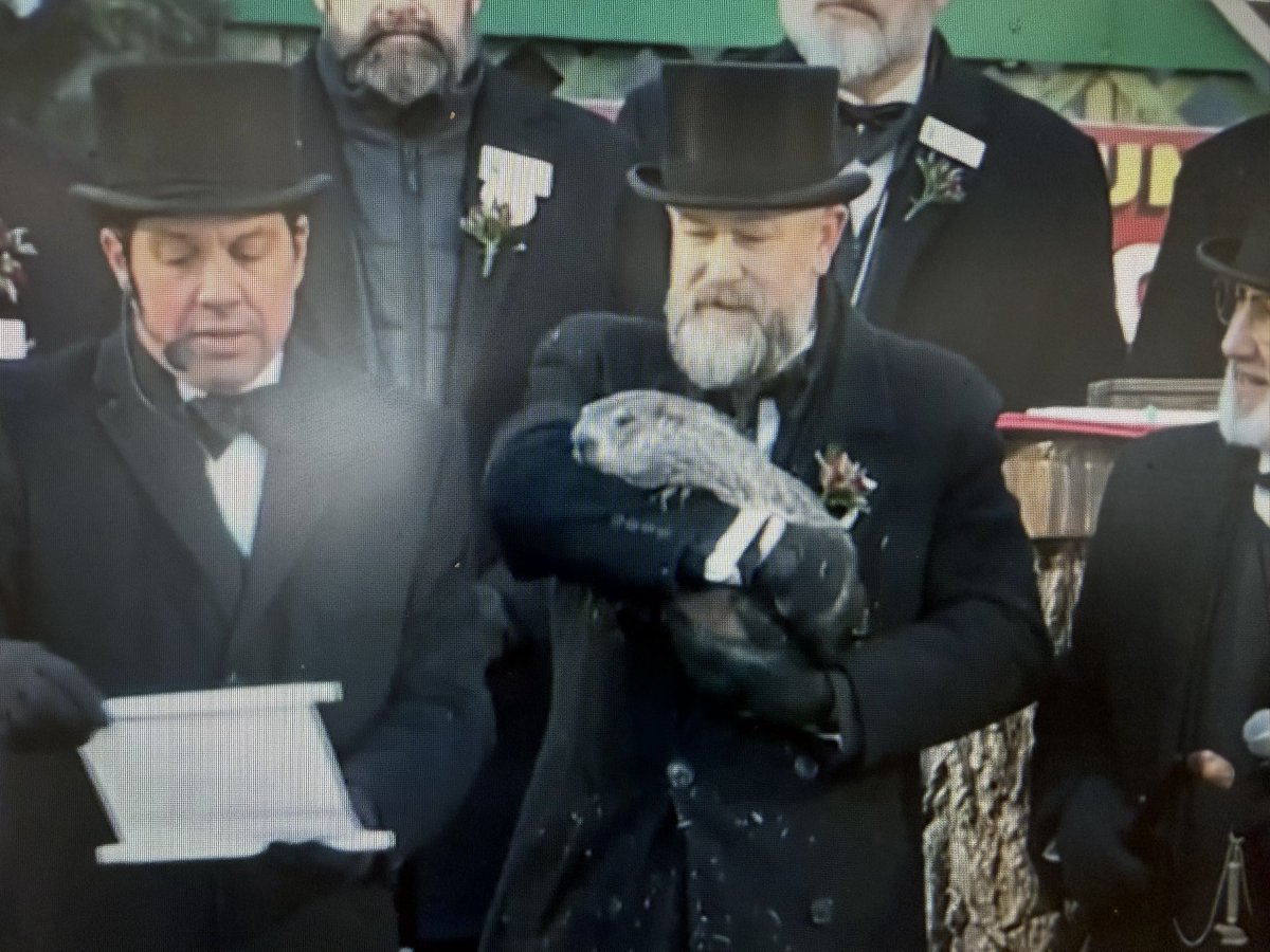 tiempobrasero's tweet image. La marmota ha hablado: 6 semanas más de #invierno … para los norteamericanos 

…y Aquí nos sentimos también como en el Día de la Marmota de Bill Murray anunciando otra semana de lluvias por delante…