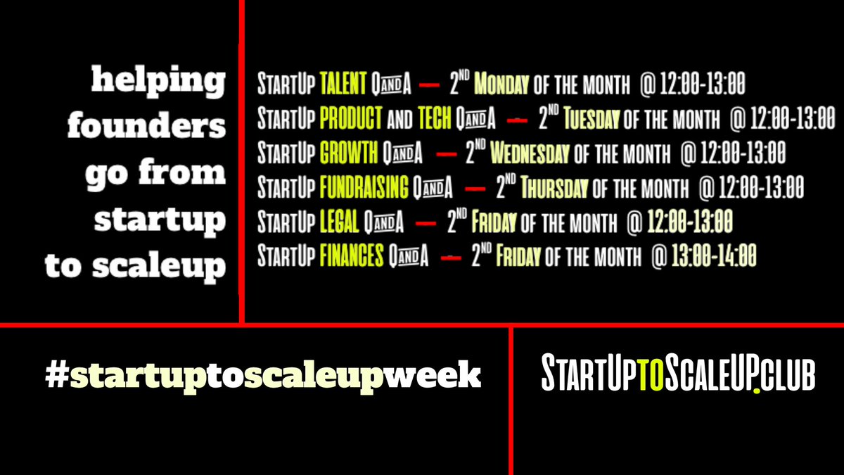 StartUp to ScaleUP Club tweet media