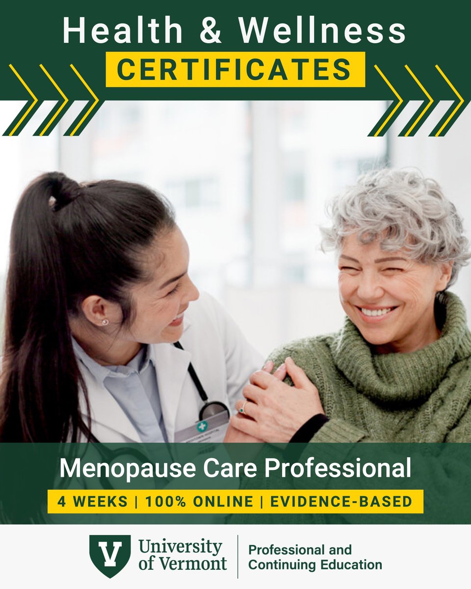 UVM Professional & Continuing Education tweet media