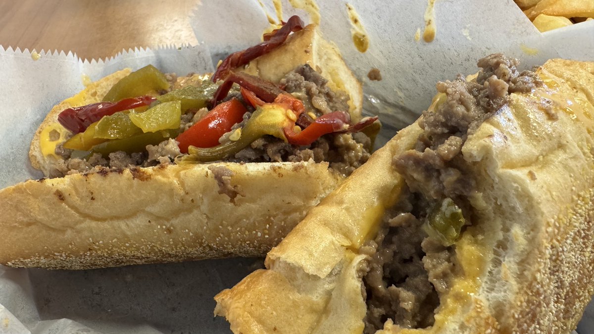 GenoRadio's tweet image. Had to go up to #Dunedin today so I was at least psyched I would get to stop by Delco’s.  What happened? Maybe they were just having an off day, but the cheesesteak was bland. Soggy. I was looking forward to that first bite the whole drive.