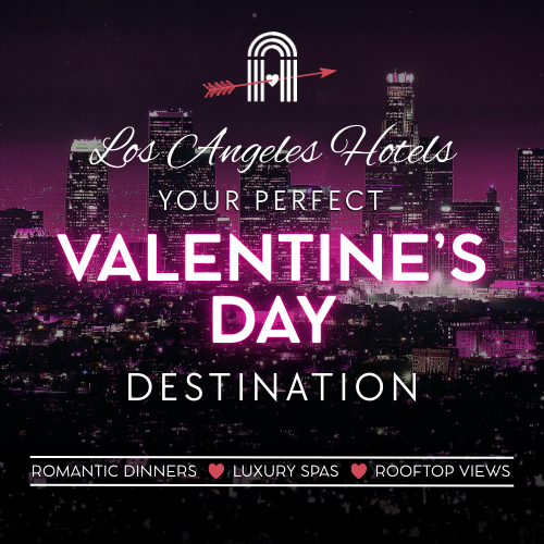 LA hotels set the stage for romance with award-winning restaurants, rooftop views, luxury spas, and indulgent amenities - all under one roof.

Whether it’s an intimate dinner, a spa day for two, or a staycation escape, your perfect Valentine’s celebration starts at an LA hotel.