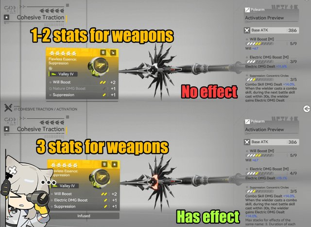 arknights_ake's tweet photo. Fun fact: If all of the essences are completely compatible with your weapon, changes form
#ArknightsEndfield #Endfield https://t.co/FQdK1Gw47E