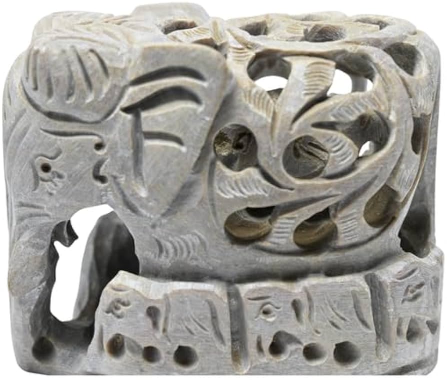 cayacrafts's tweet photo. 100% Natural Soapstone Elephant Sculpture Hand Carved Jali design by skilled artisans from Varanasi
The Baby Inside Mother?s Tummy with 6 little elephant soapstone carved elephant is a unique and eye-catching decorative item that is sure to add charm to any home. https://t.co/gsKs6iOfBZ