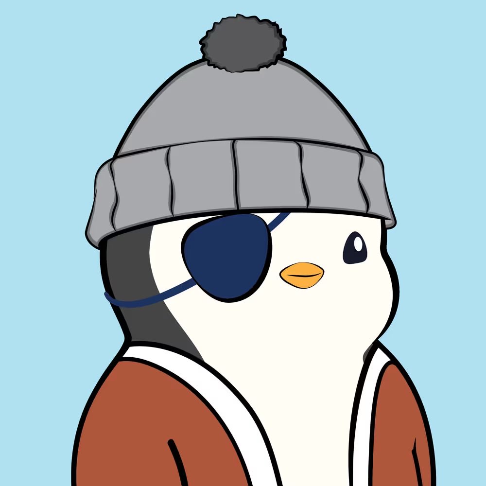Pengu morning 🐧❄️ 

I’m exited to say I’ve finally joined the huddle, can’t believe I just bought a pudgy 🤯

Can’t wait to see the big things <a href="/LucaNetz/">Luca Netz 🐧✳️</a> and the team have planned for this year. 🔥

Where are all my other pengu’s at? 👀