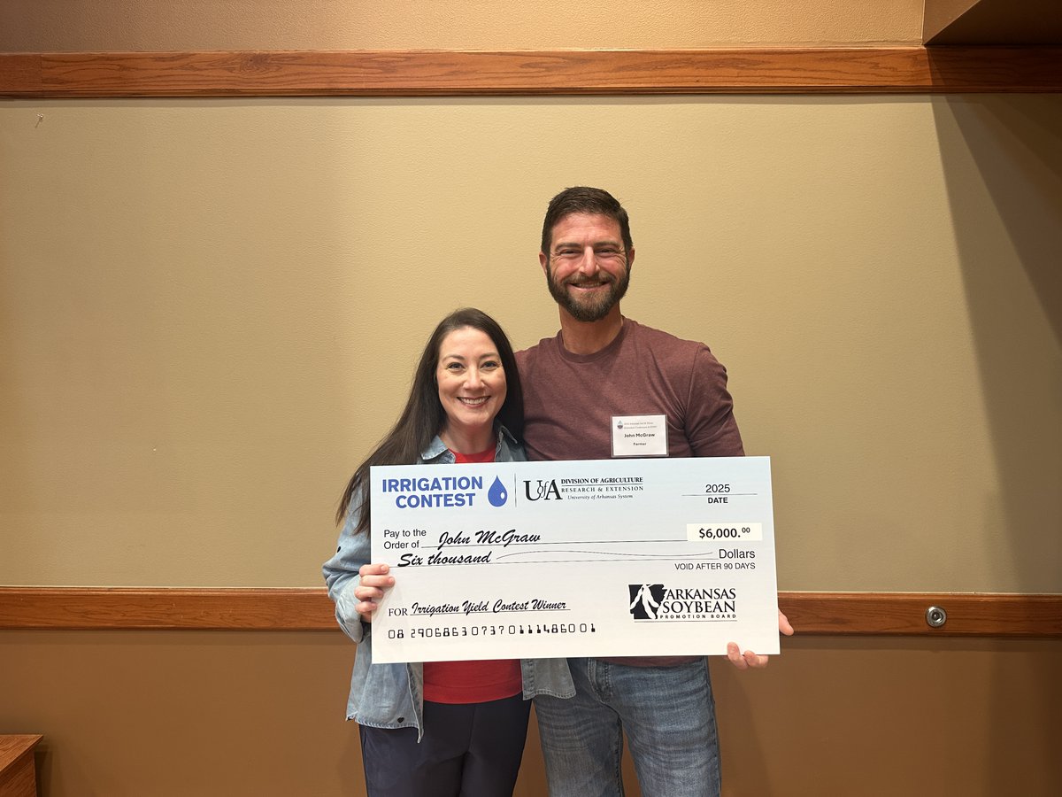 Arkansas Crop Per Drop Contest tweet media