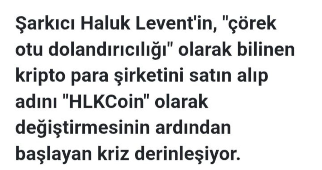 Biz yatırımcılar olarak bu haberleri endişeyle takip ediyoruz. Çıkıp bir açıklama yapacak mısın sevgili <a href="/haluklevent/">Haluk Levent ( Ahbap Ekibi )</a>  #Hlkcoin #nigella  #Epsteindosyaları #FenerinMaçıVar