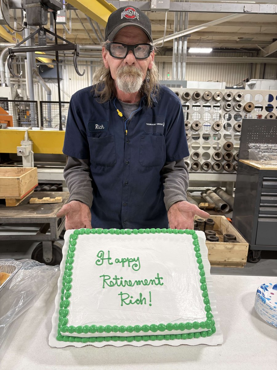 On Friday, we celebrated Rich Streight and his 24 years of service with a celebration lunch. Rich spent his entire career at Bradbury as a machinist, and his contributions over the years have made a lasting impact.

We wish Rich all the best in retirement!