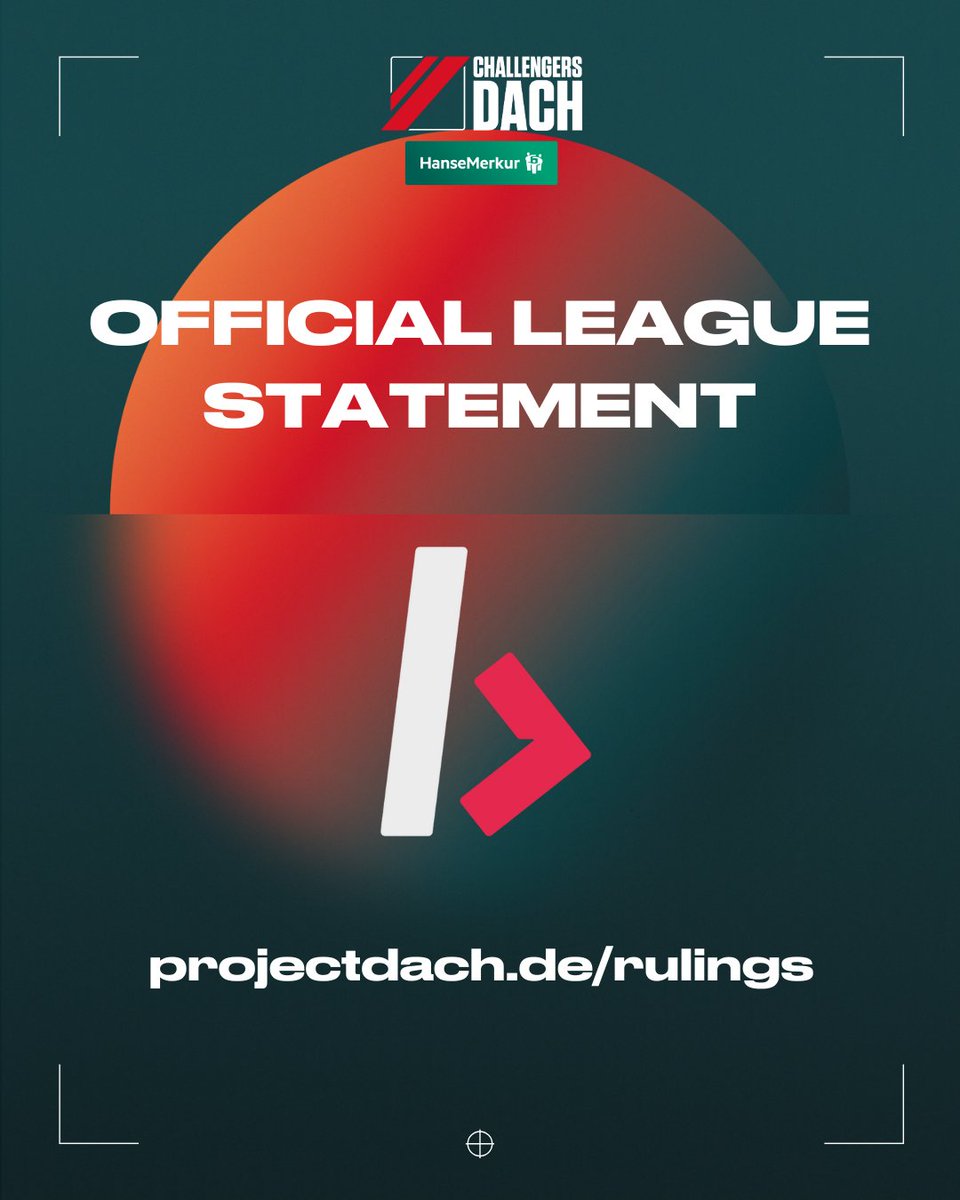 valleague_dach's tweet photo. Competitive Ruling: @GamingBodax 
Read the full statement here: https://t.co/Id6P13MMb3 https://t.co/X1ddLAHXqa