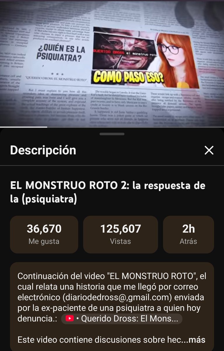 Este cameo de <a href="/PattyMeza8/">✨Patty Meza✨</a> en el vídeo de droos
No me lo esperaba