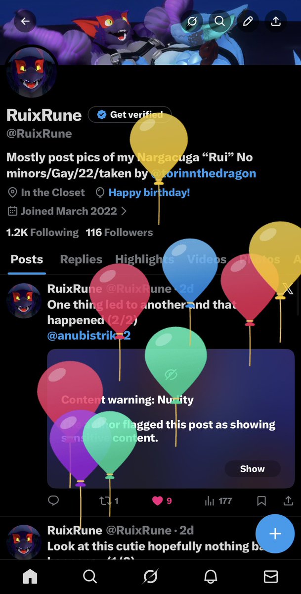 Oh no the balloons are here!!!!