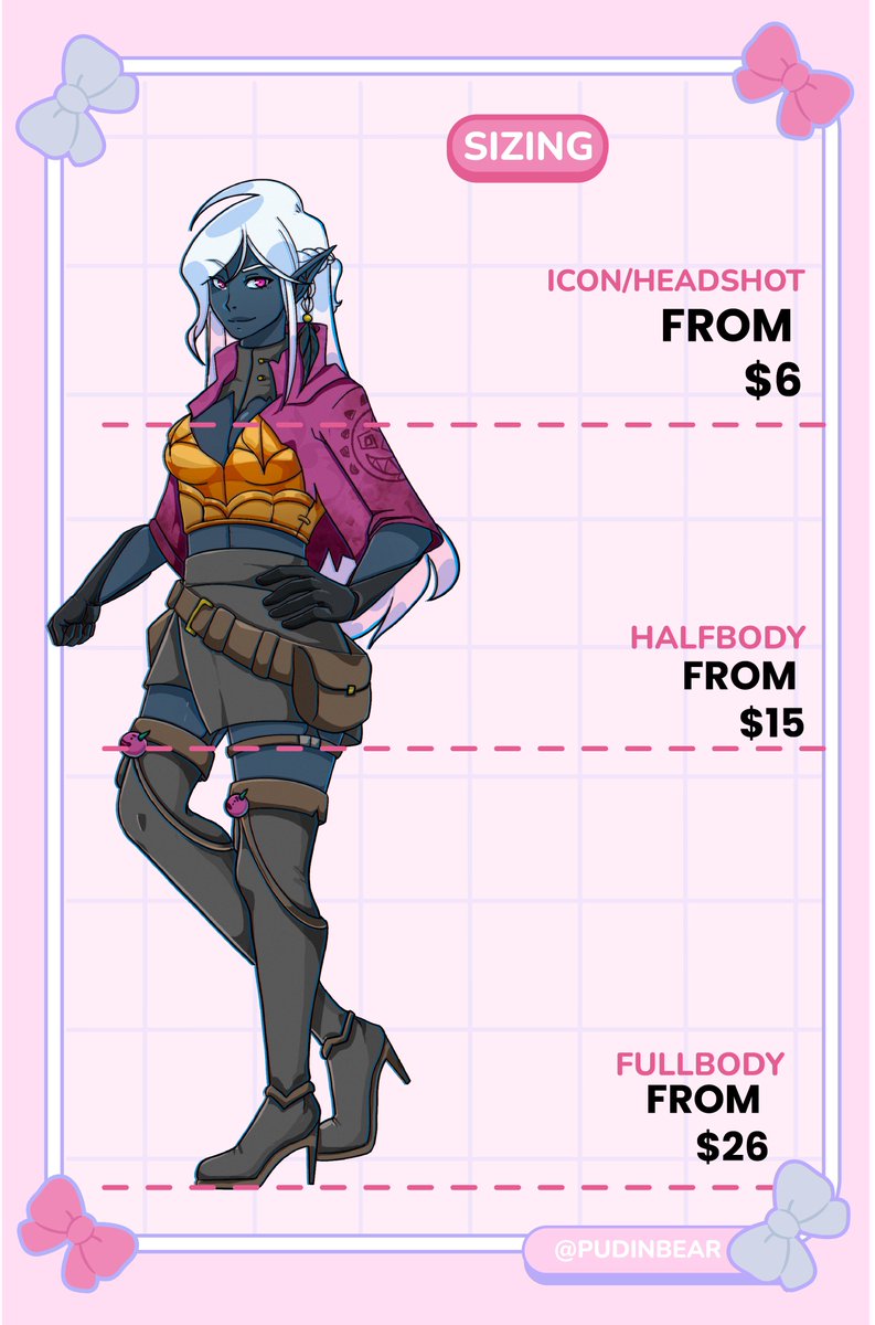 Pud_b3ar's tweet photo. 🌸 Commissions still OPEN! 🌸

I’m still taking commissions on VGen ✨
Characters, OCs &amp; stylized art 💖

👉 https://t.co/HMQljwLw3M
RTs = huge support 🫶 https://t.co/ZIoJMH7sok