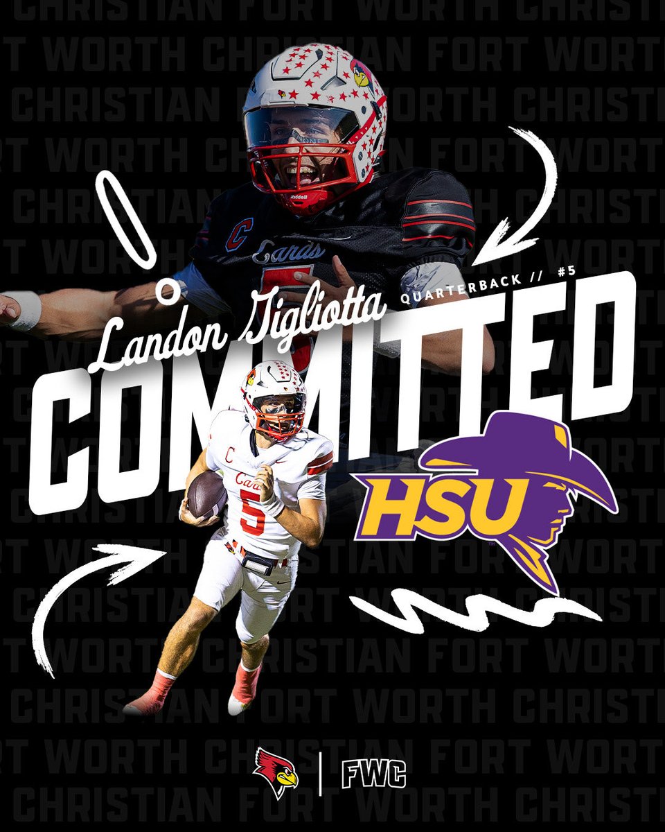 FWCathletics's tweet photo. 𝐎𝐧 𝐭𝐨 𝐭𝐡𝐞 𝐧𝐞𝐱𝐭 𝐥𝐞𝐯𝐞𝐥!🔥

Congratulations to Landon Gigliotta on his commitment to Hardin-Simmons University! 

#GoCards https://t.co/01ROsWH1jo