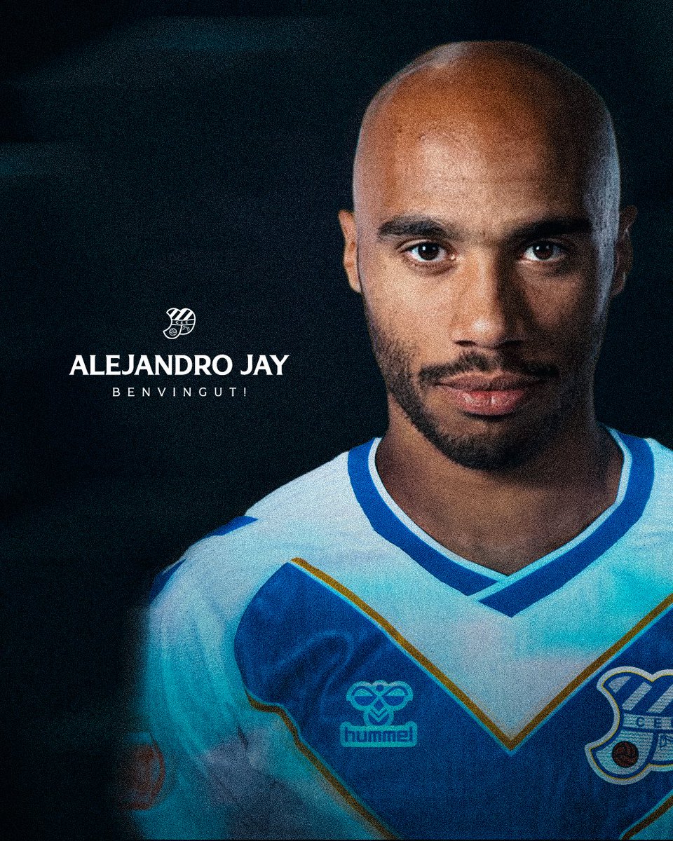 CEEuropa's tweet photo. 𝗢𝗙𝗜𝗖𝗜𝗔𝗟 | Alejandro Jay, nou jugador del CE Europa

El lateral dret de 23 anys arriba lliure procedent de l’Alavés per reforçar la defensa escapulada fins a final temporada.

💙🤍Benvingut al Nou Sardenya i a Can Dragó, Alejandro. A defensar l’escut amb orgull. https://t.co/9m76wJtFw9