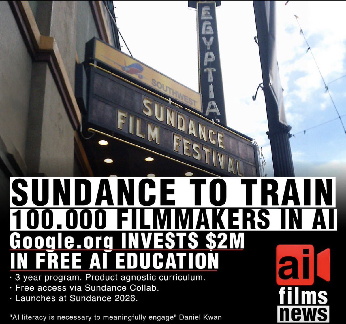 Sundance AI training claim