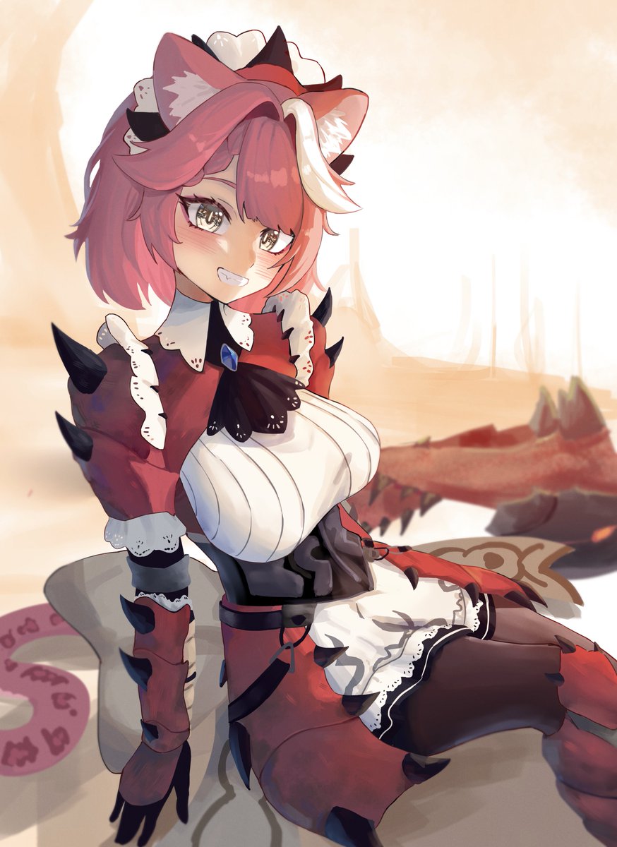 kurosag1_'s tweet image. beeg dragon i mean cat
#RaorArt