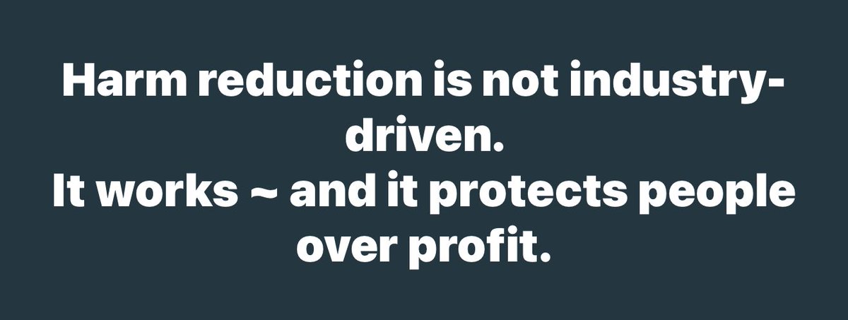 PantherNoster's tweet photo. #HarmReductionWorks #PNCT #THR https://t.co/CIoZNoOqFG