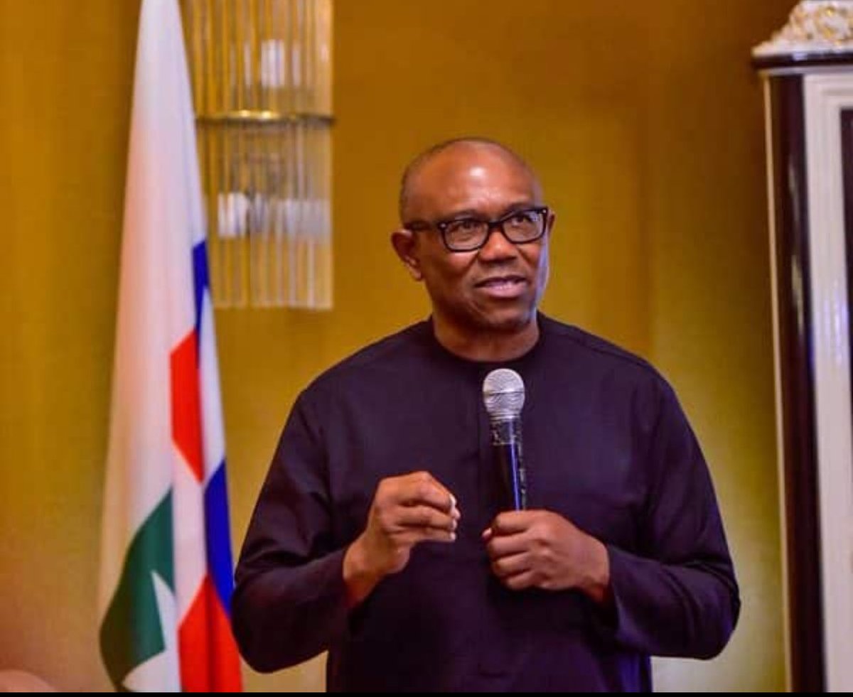 SimonChigozie2's tweet photo. I can’t get tired of reminding us that Peter Obi is the best man for the job. He is the man to fix Nigeria and hence the OBIDIENT FAMILY DEMANDS OBI OR NOTHING. A new Nigeria is POssible
#NigeriaMustWorkInOurTime
#NNPO https://t.co/hCNhdyJXWu