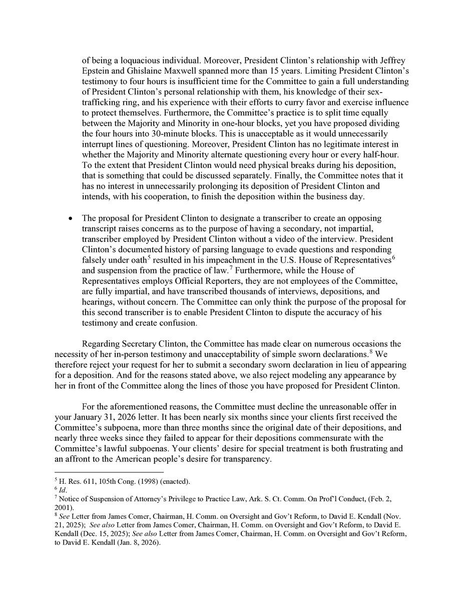 Oversight Committee tweet media