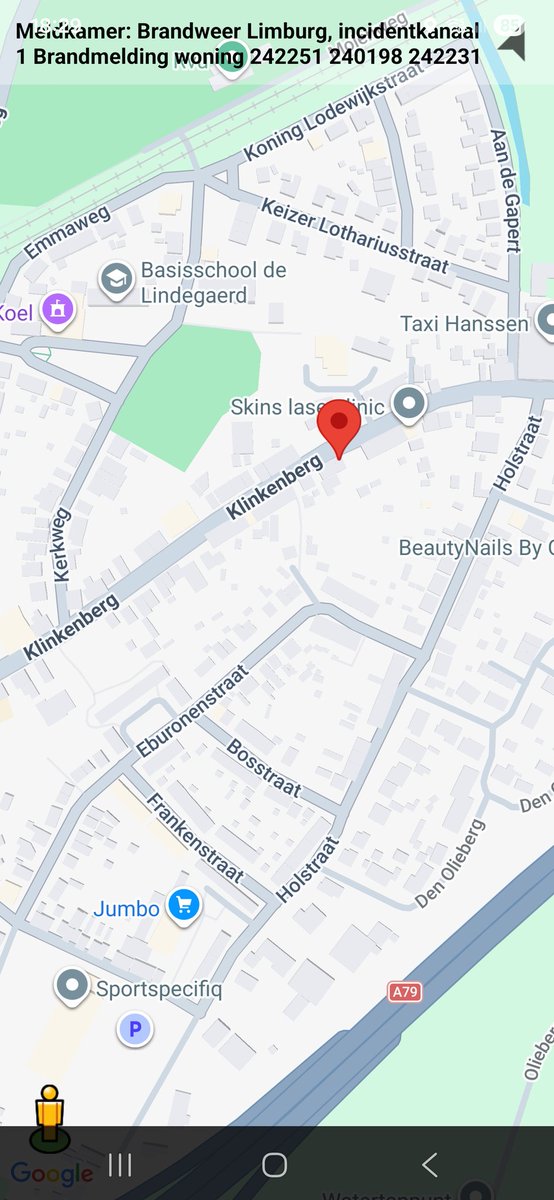 Brandmelding woning Meerssen/Rothem