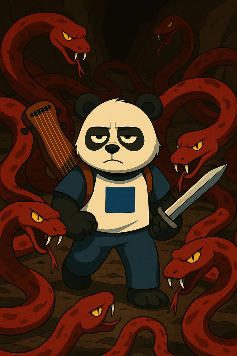 $GUNDA will fight his way through all obstacles to accomplish his goal.

Only through struggle Gunda will achieve great things. 🐼🟦

#Bullish #HARD_WORK