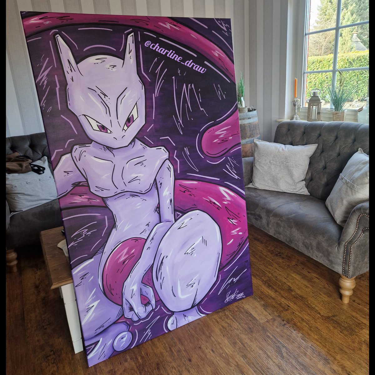 clenzsch84's tweet photo. Ein paar Pokemon und Digimon Leinwände aus der letzten Zeit. Arbeite derzeit echt gerne mit Acrylfarben. 👾✨️ 
#pokemon #digimon https://t.co/tKErXjWSOV